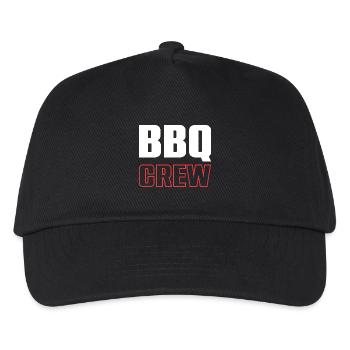 Bbq Crew - Kinder Basecap - Schwarz - Vorne