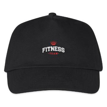 Fitness Team - Kids’ Baseball Cap - black - Front