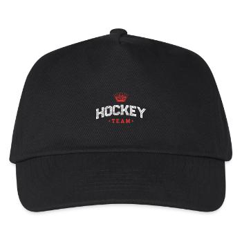 Hockey Team - Kids’ Baseball Cap - black - Front