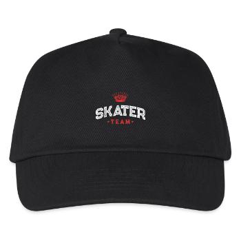 Skater Team - Kids’ Baseball Cap - black - Front