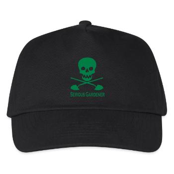 Garten - Kinder Basecap - Schwarz - Vorne