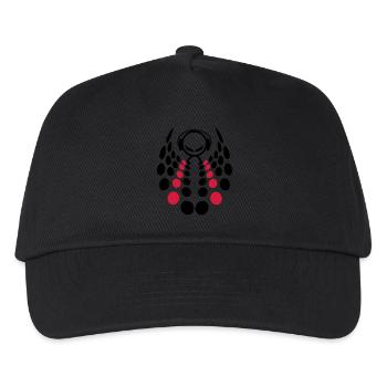 DJ - Kids’ Baseball Cap - black - Front