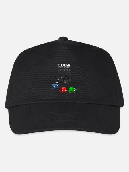 dead pixel - Kinder Basecap - Schwarz