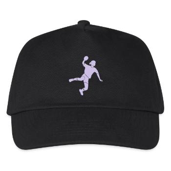 Handball Mädchen - Kinder Basecap - Schwarz - Vorne