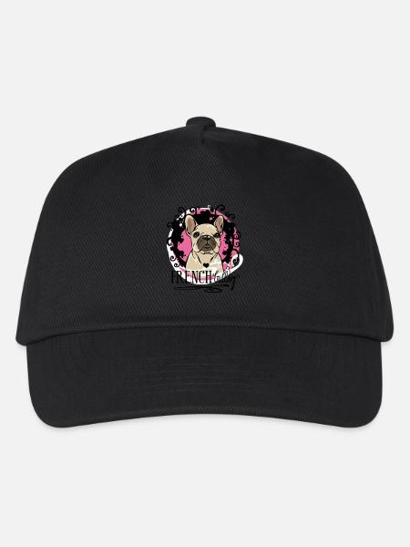 Pink - Kinder Basecap - Schwarz