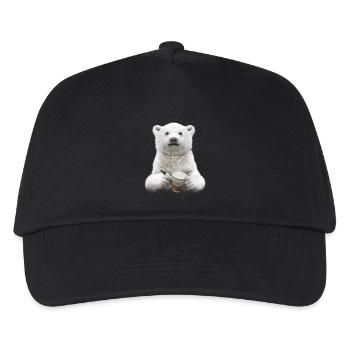 BARISTA (PLAIN) - Kids’ Baseball Cap - black - Front