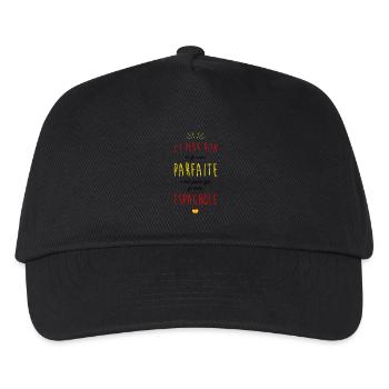 Je suis espagnole - Casquette de baseball Enfant - noir - Devant