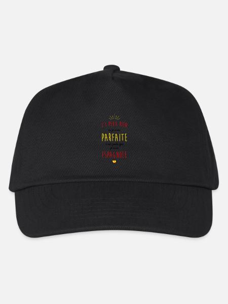 Je suis espagnole - Casquette de baseball Enfant - noir