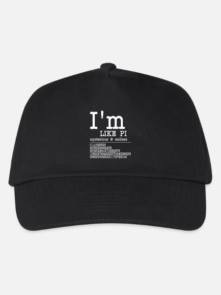 I'm like Pi - NERD - Kinder Basecap - Schwarz