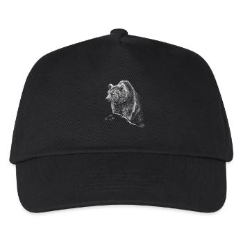 Bear - Casquette de baseball Enfant - noir - Devant