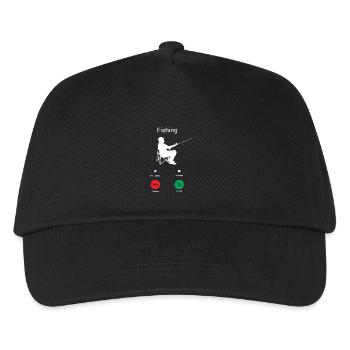 LE POISSON M’APPELER ! APPEL DE PÊCHE ! CHEMISE DE - Casquette de baseball Enfant - noir - Devant