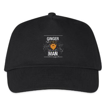 Ginger beard man - Kids’ Baseball Cap - black - Front