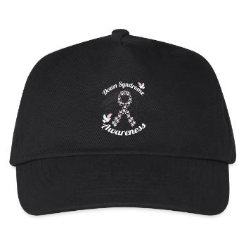 Down syndrome awareness - Kids’ Baseball Cap - black - Front