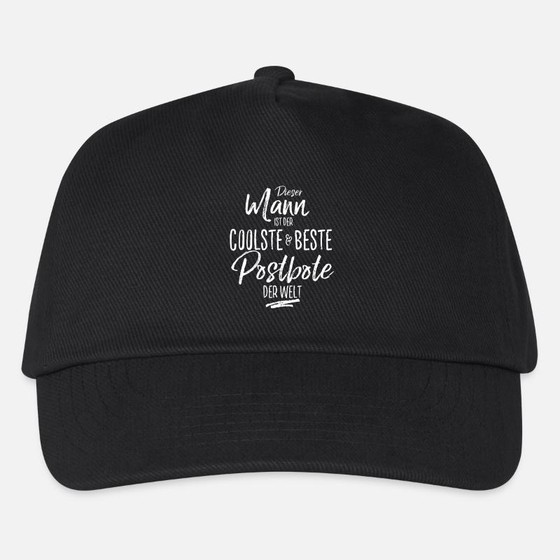 postbote - Kinder Basecap - Schwarz
