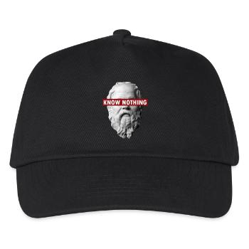 KENNEN NICHTS SOCKEN - Kinder Basecap - Schwarz - Vorne