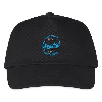 I'm a Grandad - Kids’ Baseball Cap - black - Front