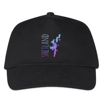Shetland Islands - Kids’ Baseball Cap - black - Front