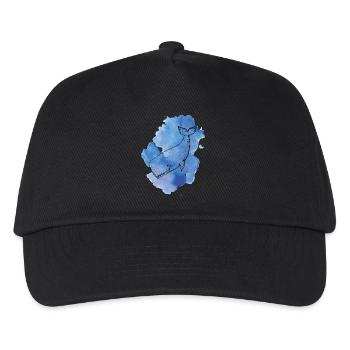 Whale Color - Kids’ Baseball Cap - black - Front