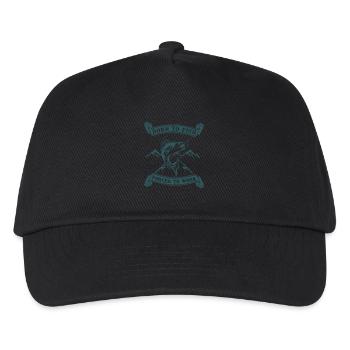 Born to fish forced to work - Casquette de baseball Enfant - noir - Devant