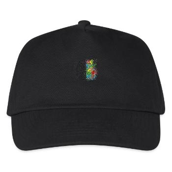 Créatif ou logeant dans le cerveau - Casquette de baseball Enfant - noir - Devant