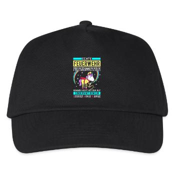 Fire princess - Unicorn - Kids’ Baseball Cap - black - Front