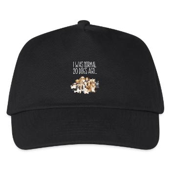 Hunde Hund Hunde Mama Rottweiler Pudel Geschenk - Kinder Basecap - Schwarz - Vorne