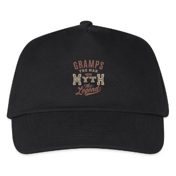 Gramps The Man - Kids’ Baseball Cap - black - Front