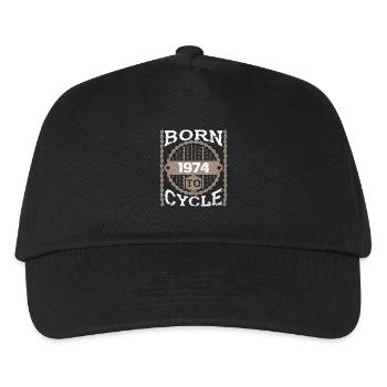né à vélo moutainbike vélo 1974 - Casquette de baseball Enfant - noir - Devant