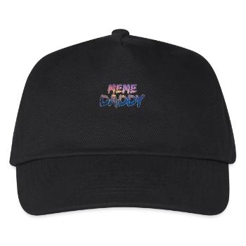 Colorful Meme Daddy - Kinder Basecap - Schwarz - Vorne