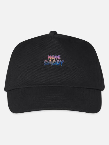Colorful Meme Daddy - Kinder Basecap - Schwarz