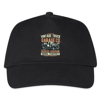 Truck Vintage - Casquette de baseball Enfant - noir - Devant