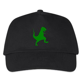 Dinosaurier: T REX - Kinder Basecap - Schwarz - Vorne