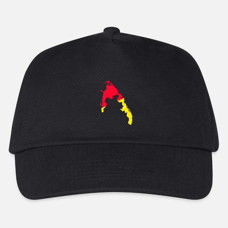 eemap - Kinder Basecap - Schwarz