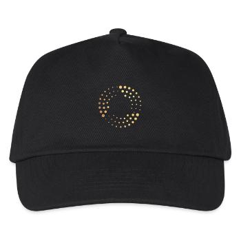 points d'or - Casquette de baseball Enfant - noir - Devant