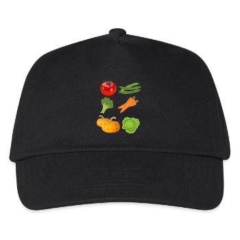 tomate tomates tomate légume vegetables7 - Casquette de baseball Enfant - noir - Devant