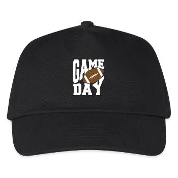 Football américain Etats-Unis Etats-Unis de Noël de Noël Super Bowl - Casquette de baseball Enfant - noir - Devant