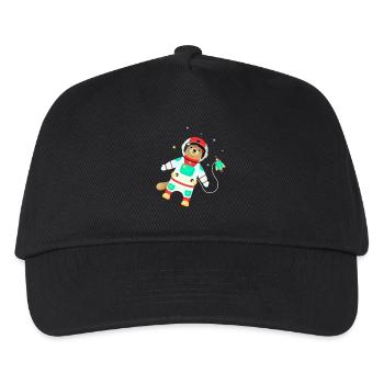 Otter Cosmonaut Suit - Otter Space - Casquette de baseball Enfant - noir - Devant