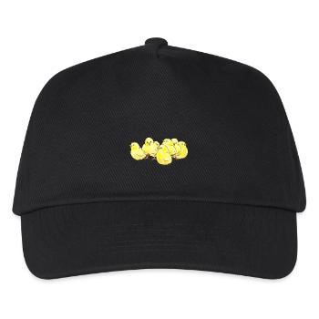 Many little chicks The perfect gift - Kids’ Baseball Cap - black - Front
