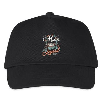 Mum - Kids’ Baseball Cap - black - Front