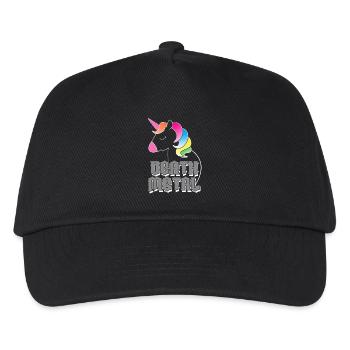 Death Metal Unicorn - Kinder Basecap - Schwarz - Vorne