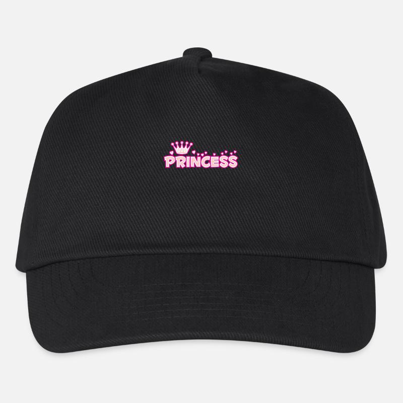 Princess - Casquette de baseball Enfant - noir