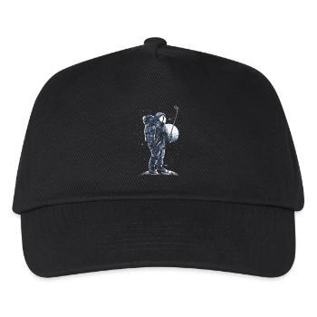 Astronaut - Kinder Basecap - Schwarz - Vorne