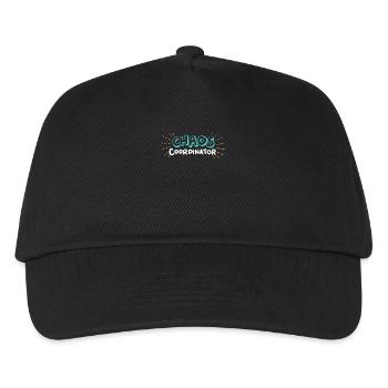 CHAOS Coordinator - Kinder Basecap - Schwarz - Vorne