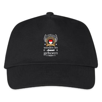 Fränkische Legenden Juni - Kinder Basecap - Schwarz - Vorne