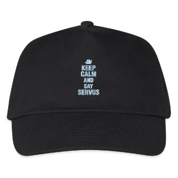 Bavarian funny! Bayern hat gift - Kids’ Baseball Cap - black - Front