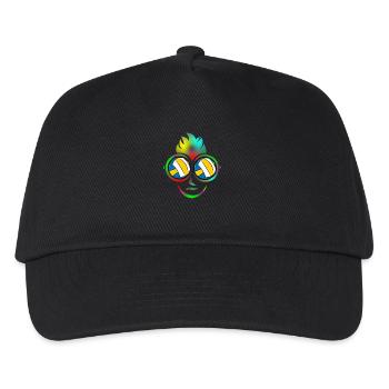 Volleyball beach volleyball holiday beach gift - Kids’ Baseball Cap - black - Front