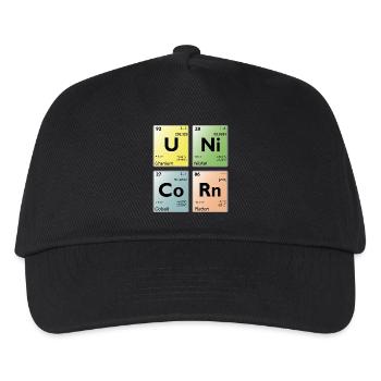 Tableau périodique Unicorn - Casquette de baseball Enfant - noir - Devant