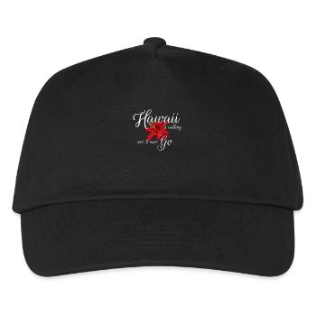 Hawaii Tshirt Gift for the Hawaii vacation funny - Kids’ Baseball Cap - black - Front