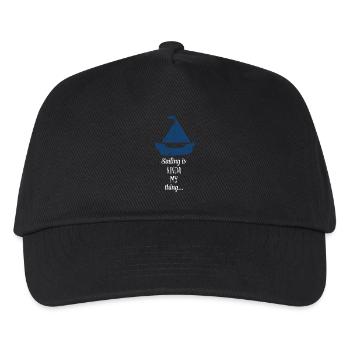 Sailing - Sail - T-Shirt - Sailboat - Sail - Kids’ Baseball Cap - black - Front