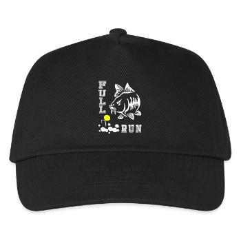 FULLRUN carp angler carp carp fishing gift - Kids’ Baseball Cap - black - Front